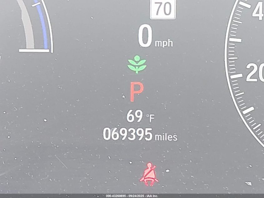 2022 Honda Accord Hybrid Touring VIN: 1HGCV3F98NA020408 Lot: 43268695