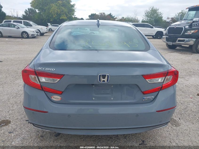 2022 Honda Accord Hybrid Touring VIN: 1HGCV3F98NA020408 Lot: 43268695
