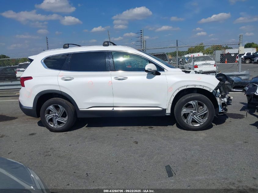 2022 Hyundai Santa Fe Sel VIN: 5NMS3DAJXNH446582 Lot: 43268706