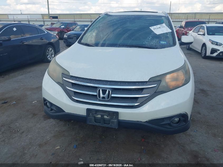 2014 Honda Cr-V Ex-L VIN: 5J6RM3H75EL013986 Lot: 43268721