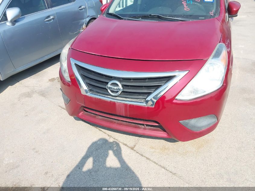 2015 Nissan Versa 1.6 S/1.6 S+/1.6 Sl/1.6 Sv VIN: 3N1CN7AP7FL902470 Lot: 43268730
