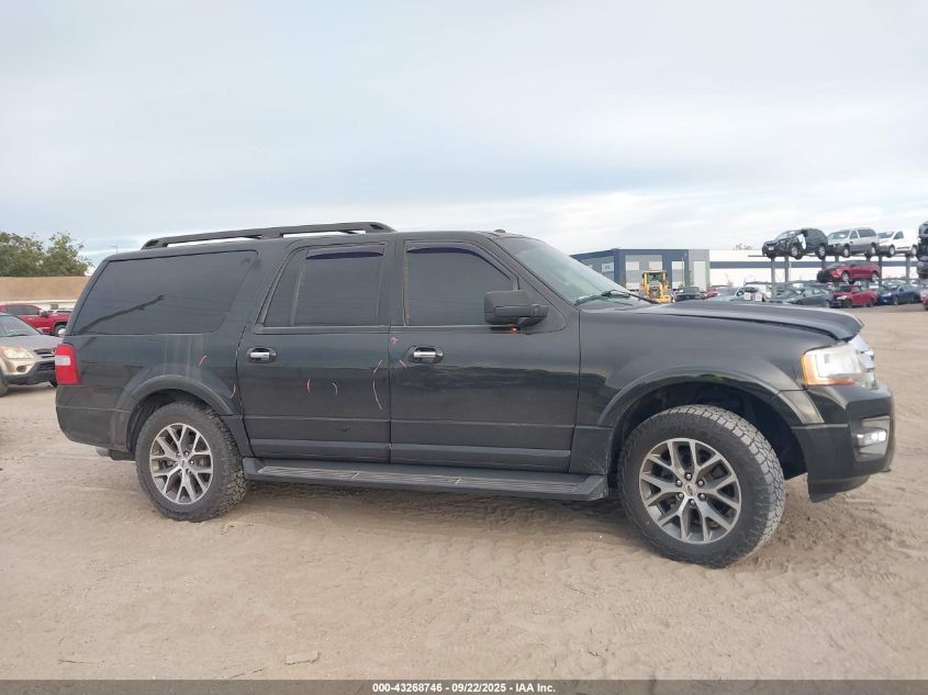 2015 Ford Expedition El Xlt VIN: 1FMJK1JT2FEF35660 Lot: 43268746