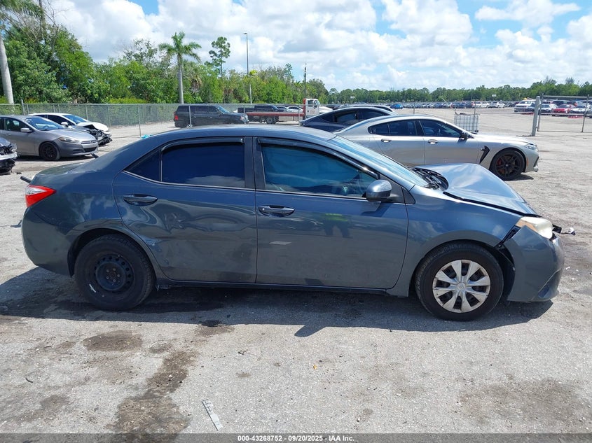 2014 Toyota Corolla L VIN: 2T1BURHE7EC157281 Lot: 43268752
