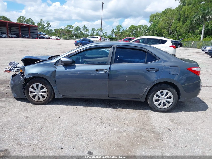 2014 Toyota Corolla L VIN: 2T1BURHE7EC157281 Lot: 43268752