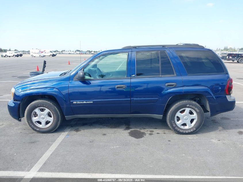 2002 Chevrolet Trailblazer Ls VIN: 1GNDS13S322526779 Lot: 43268757