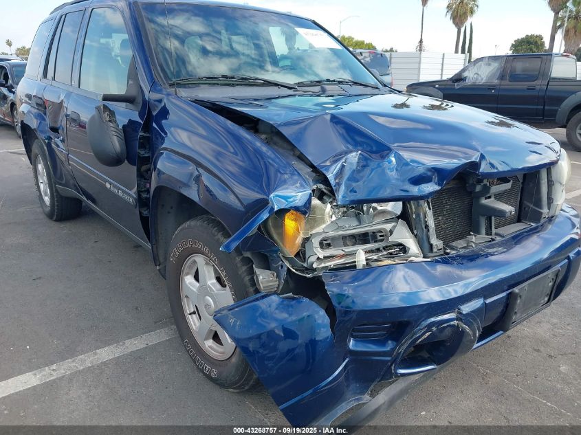 2002 Chevrolet Trailblazer Ls VIN: 1GNDS13S322526779 Lot: 43268757