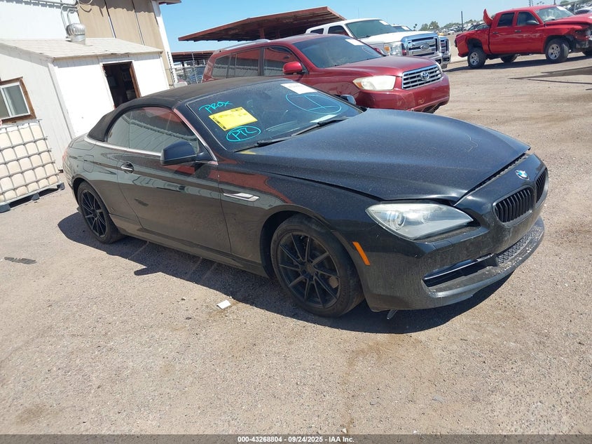 Vin: wbalw7c58cc618775, lot: 43763388, bmw 640i 20121