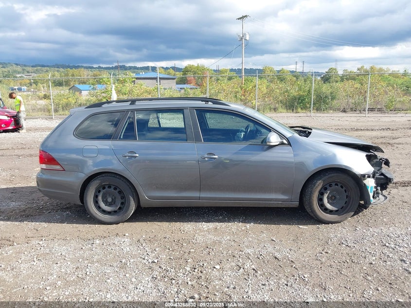 2014 VOLKSWAGEN JETTA SPORTWAGEN 2.5L S 3VWKP7AJ0EM625195