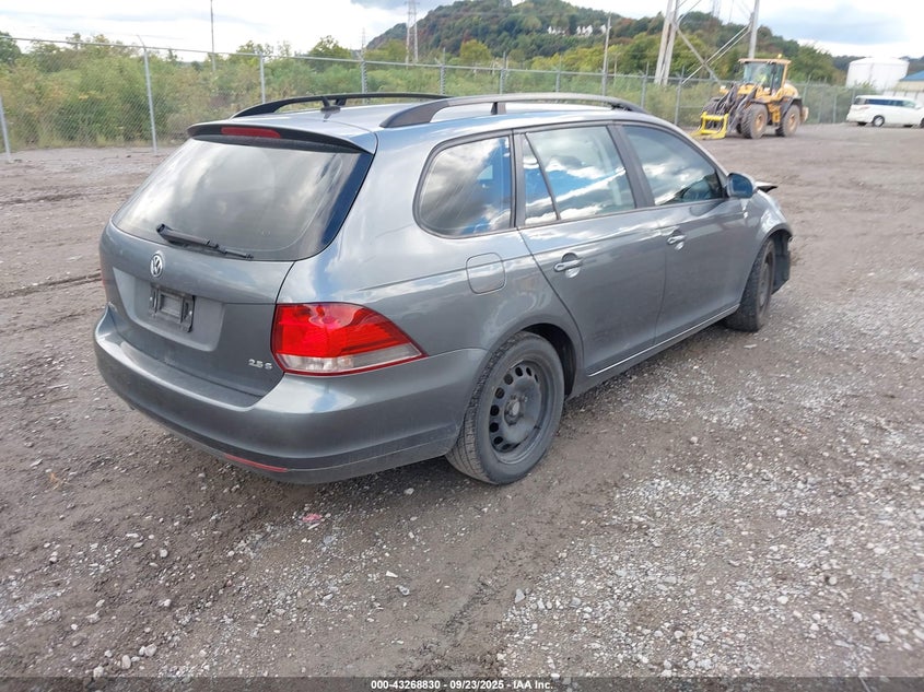 2014 VOLKSWAGEN JETTA SPORTWAGEN 2.5L S 3VWKP7AJ0EM625195