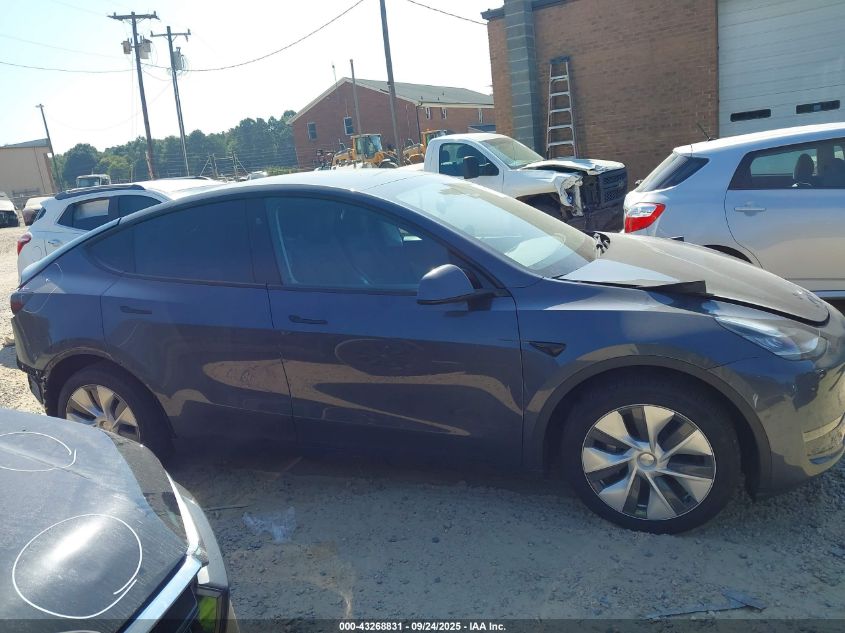 2023 Tesla Model Y Awd/Long Range Dual Motor All-Wheel Drive VIN: 7SAYGDEE0PA153743 Lot: 43268831