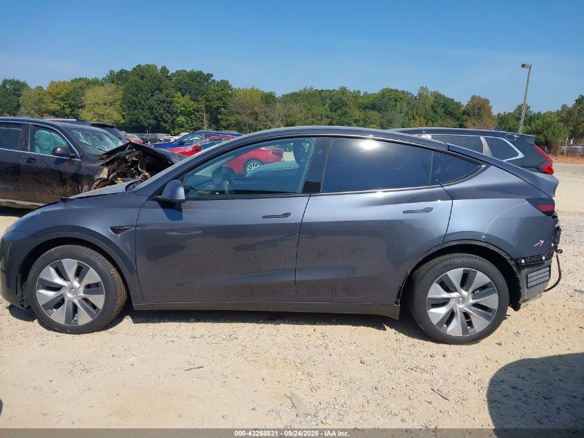 2023 Tesla Model Y Awd/Long Range Dual Motor All-Wheel Drive VIN: 7SAYGDEE0PA153743 Lot: 43268831