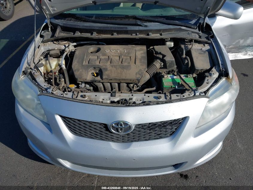 2010 Toyota Corolla Le VIN: 1NXBU4EE1AZ282633 Lot: 43268848