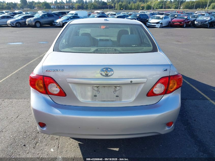 2010 Toyota Corolla Le VIN: 1NXBU4EE1AZ282633 Lot: 43268848