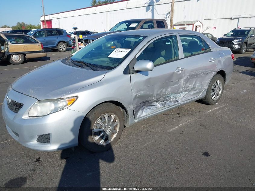 2010 Toyota Corolla Le VIN: 1NXBU4EE1AZ282633 Lot: 43268848