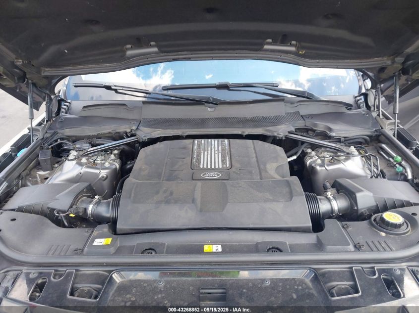 2017 Land Rover Range Rover Sport 3.0L V6 Supercharged Hse VIN: SALWR2FV8HA157532 Lot: 43268852