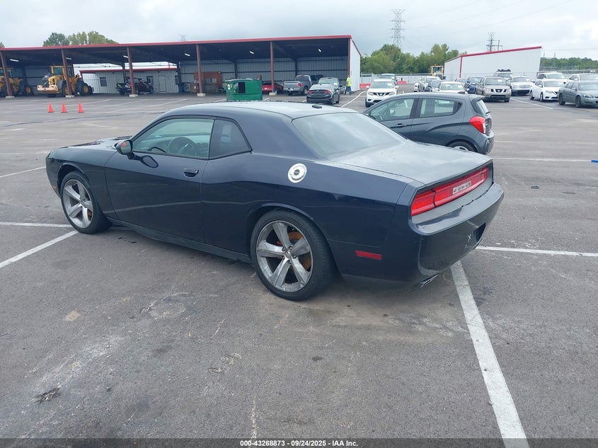 Vin: 2c3cdyag2ch269794, lot: 43763457, dodge challenger sxt 20123