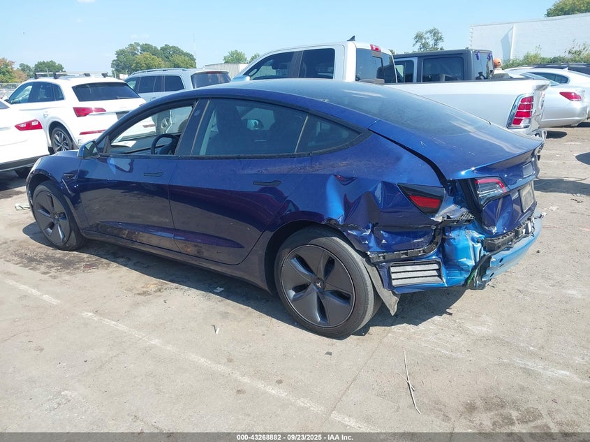 2023 Tesla Model 3 Rear-Wheel Drive VIN: 5YJ3E1EA8PF490527 Lot: 43268882
