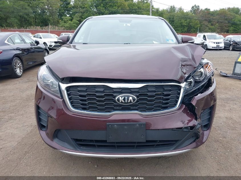 2020 Kia Sorento 2.4L Lx VIN: 5XYPGDA34LG642178 Lot: 43268883