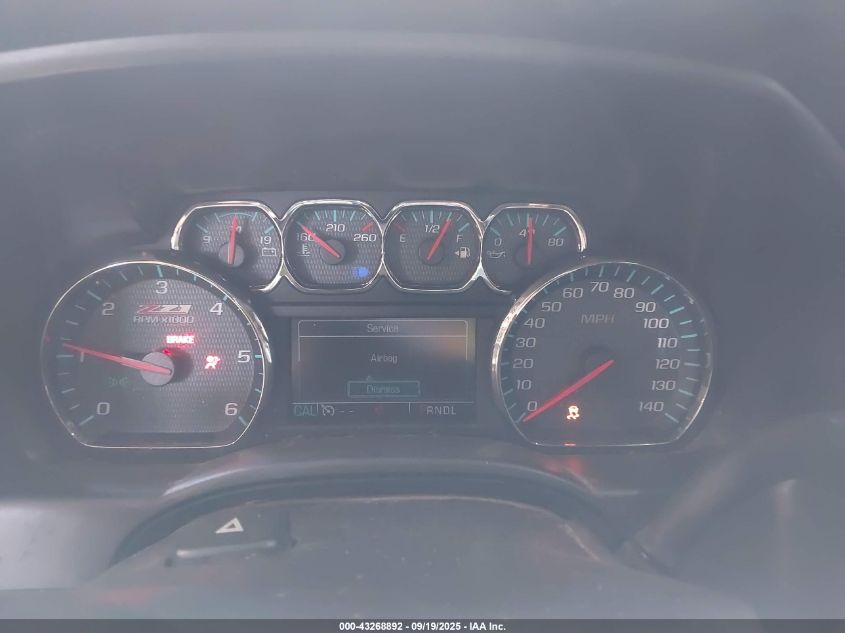 2017 Chevrolet Silverado 1500 2Lt VIN: 3GCUKREC3HG153112 Lot: 43268892