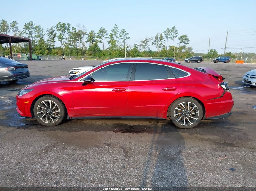 2020 Hyundai Sonata Sel Plus VIN: 5NPEJ4J22LH041537 Lot: 43268894