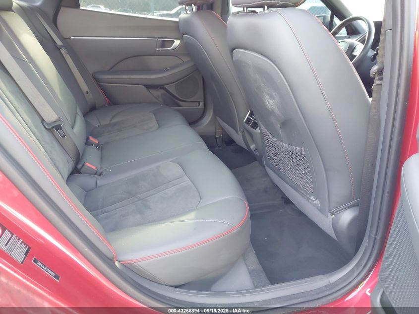 2020 Hyundai Sonata Sel Plus VIN: 5NPEJ4J22LH041537 Lot: 43268894