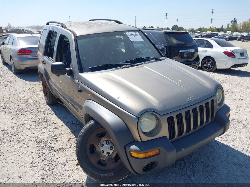 2004 Jeep Liberty Sport VIN: 1J4GL48K74W330279 Lot: 43268900