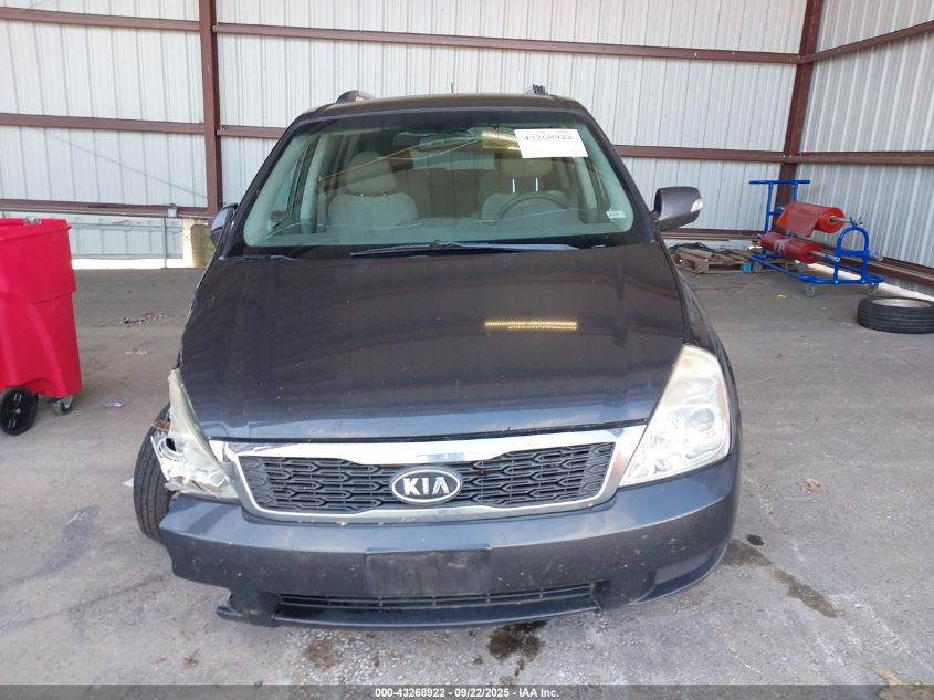 2012 Kia Sedona Lx VIN: KNDMG4C72C6496353 Lot: 43268922