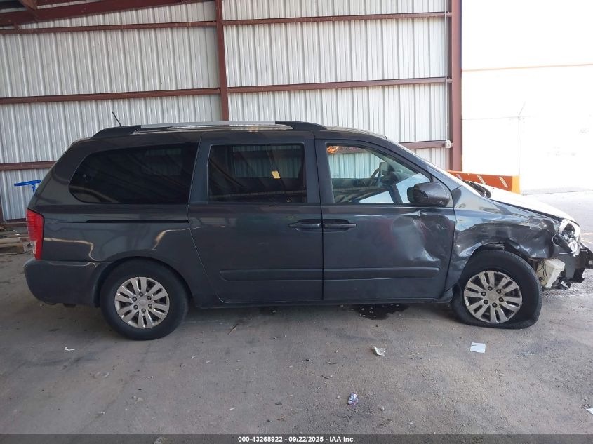 2012 Kia Sedona Lx VIN: KNDMG4C72C6496353 Lot: 43268922
