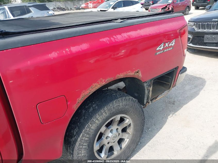 2005 Nissan Titan Se VIN: 1N6AA07B95N521198 Lot: 43268942