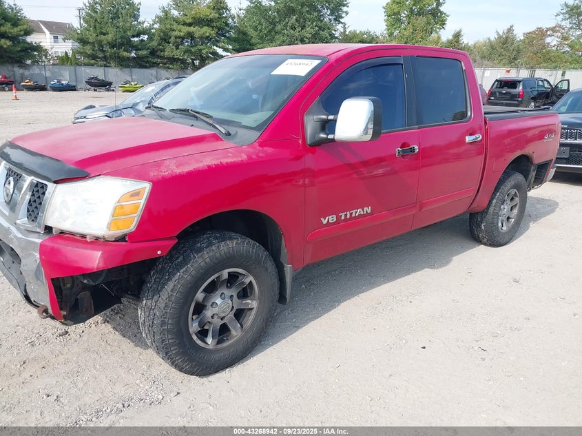 1N6AA07B95N521198 2005 NISSAN TITAN photo no. 2