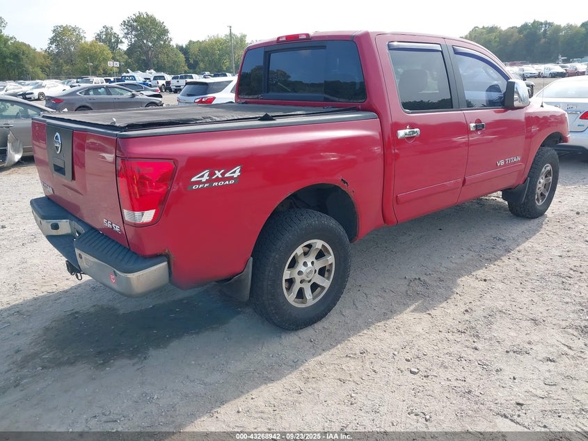 1N6AA07B95N521198 2005 NISSAN TITAN photo no. 4