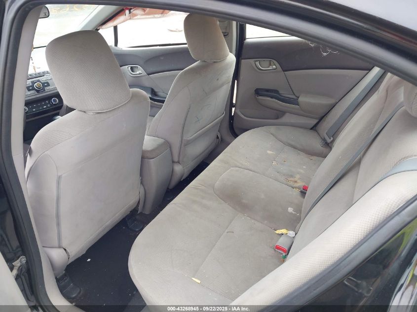 2012 Honda Civic Lx VIN: 2HGFB2F56CH331086 Lot: 43268945