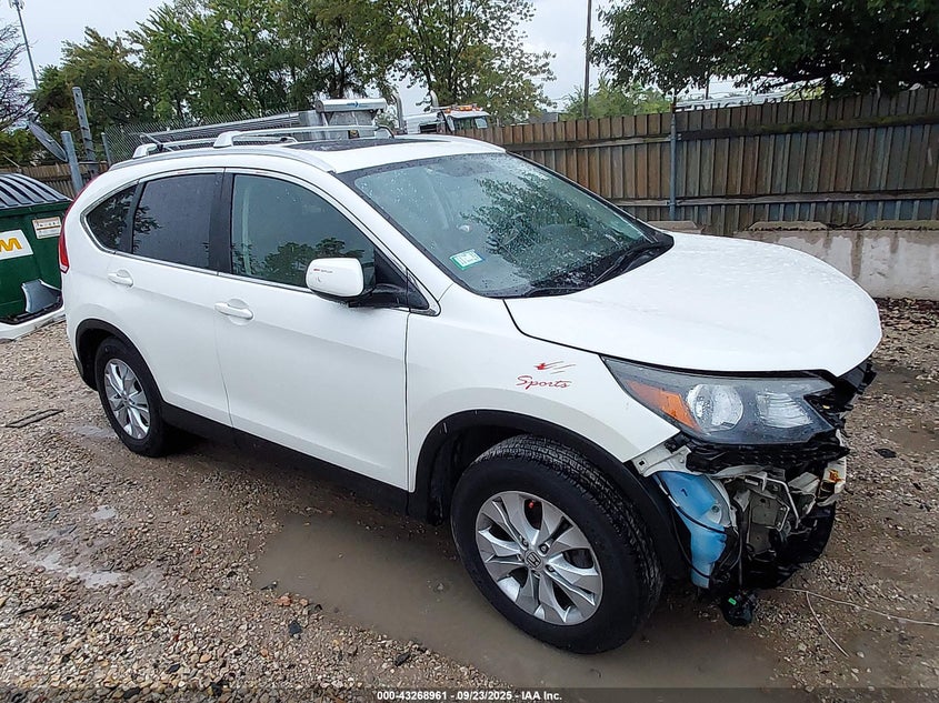 2013 HONDA CR-V EX-L - 5J6RM4H78DL050163