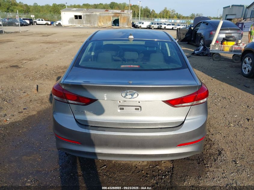 2017 Hyundai Elantra Value Edition VIN: KMHD84LF7HU351148 Lot: 43268985