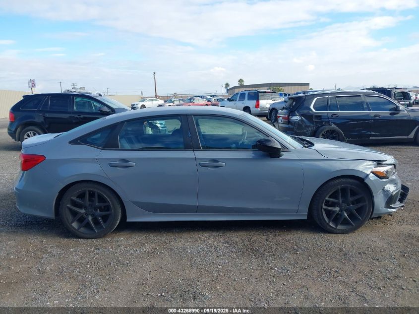 2022 Honda Civic Sport VIN: 2HGFE2F57NH502762 Lot: 43268990