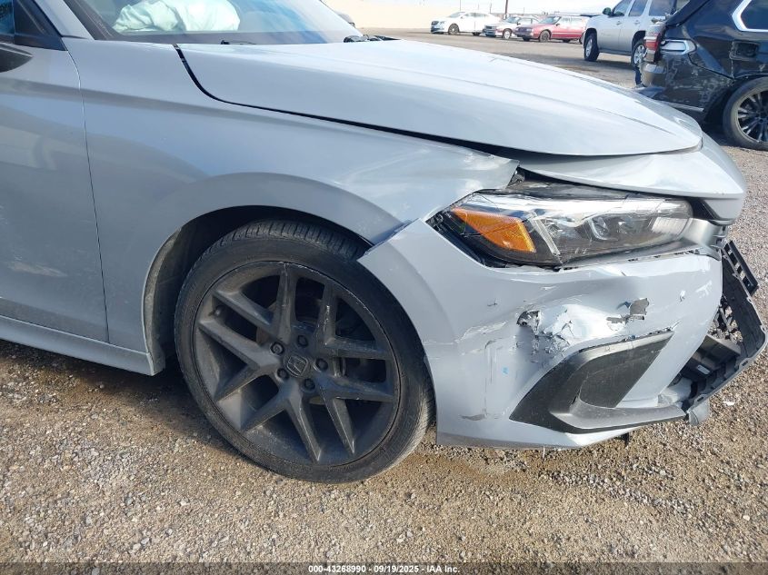 2022 Honda Civic Sport VIN: 2HGFE2F57NH502762 Lot: 43268990