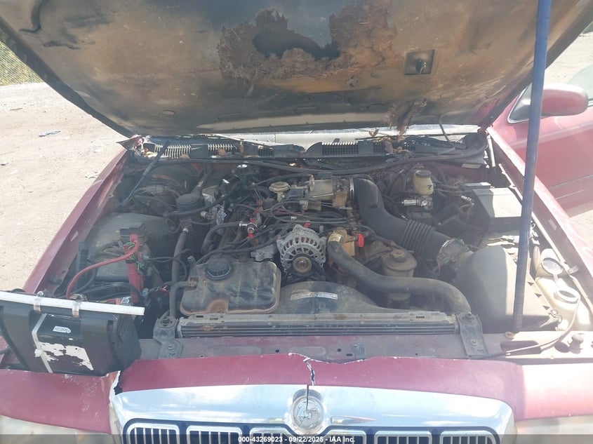 1998 Mercury Grand Marquis VIN: 2MEFM74W5WX655317 Lot: 43269023