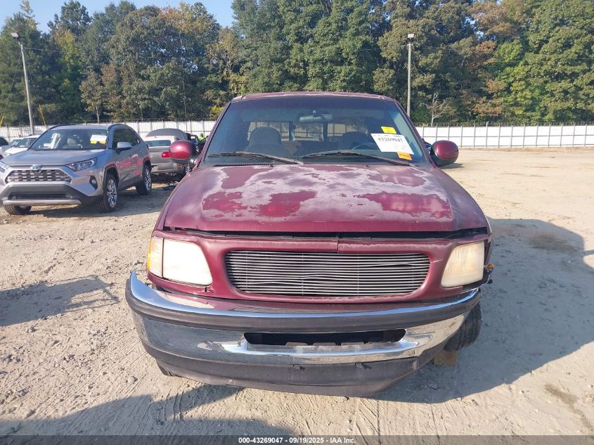 1997 Ford F-150 Lariat/Standard/Xl/Xlt VIN: 1FTDX1763VNC89799 Lot: 43269047