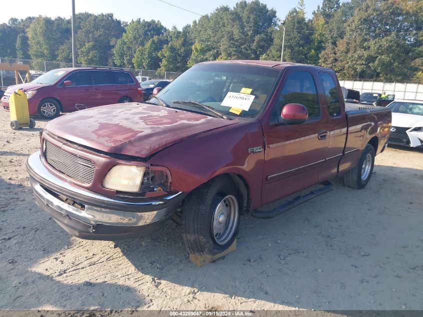 1997 Ford F-150 Lariat/Standard/Xl/Xlt VIN: 1FTDX1763VNC89799 Lot: 43269047