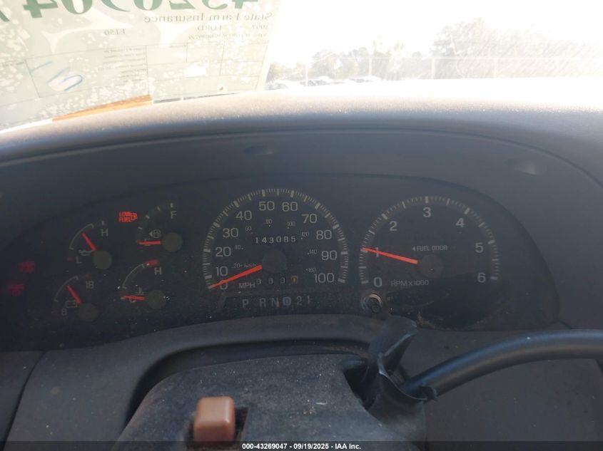 1997 Ford F-150 Lariat/Standard/Xl/Xlt VIN: 1FTDX1763VNC89799 Lot: 43269047