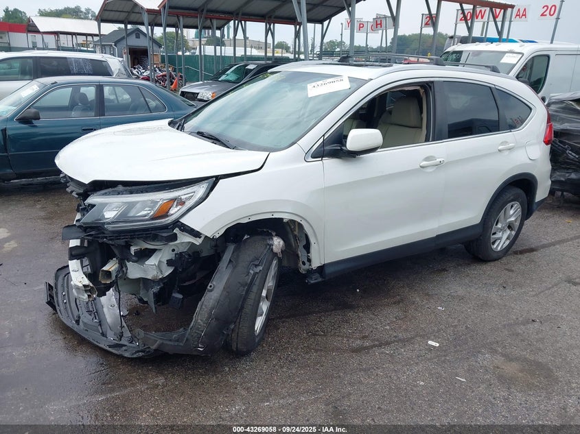 2016 HONDA CR-V EX-L - 5J6RM4H77GL115301