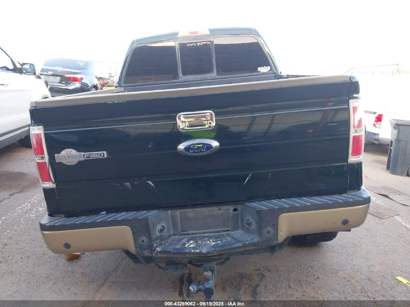 2012 Ford F150 King Ranch VIN: 1FTFW1ETXCKE20195 Lot: 43269062