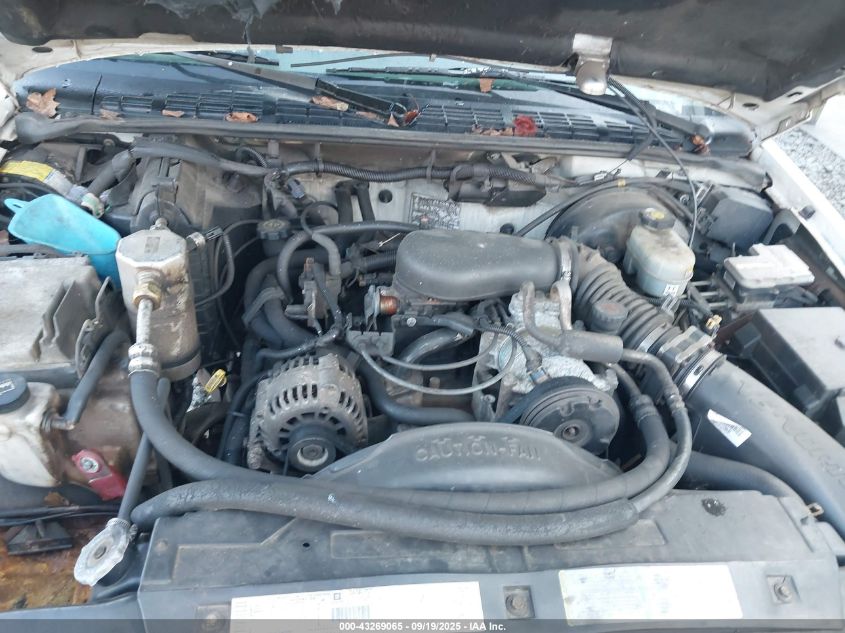 2002 Chevrolet Blazer Ls VIN: 1GNCS18W52K125807 Lot: 43269065