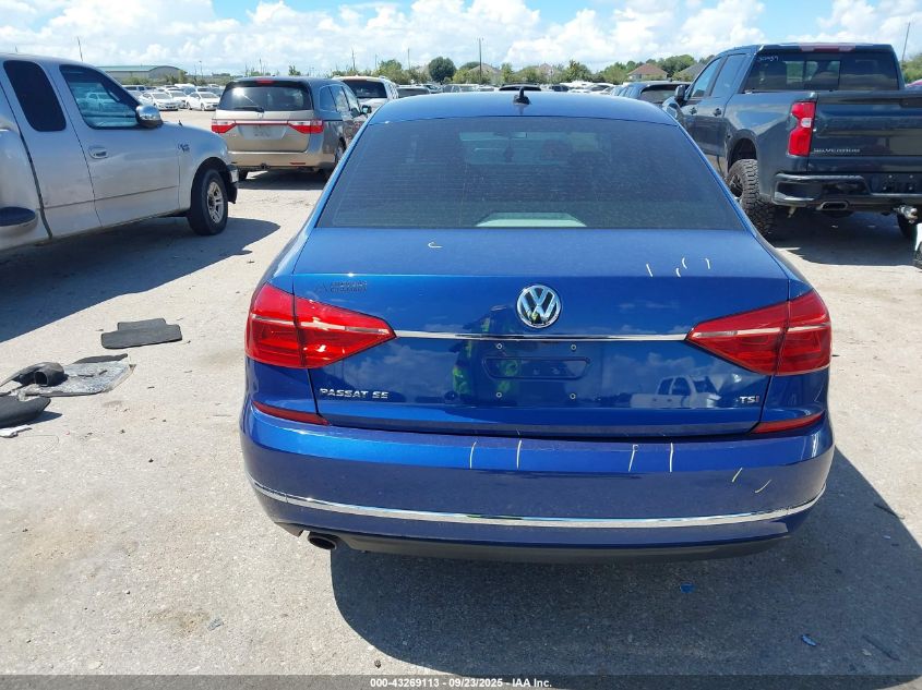2016 Volkswagen Passat 1.8T Se VIN: 1VWBS7A35GC011215 Lot: 43269113