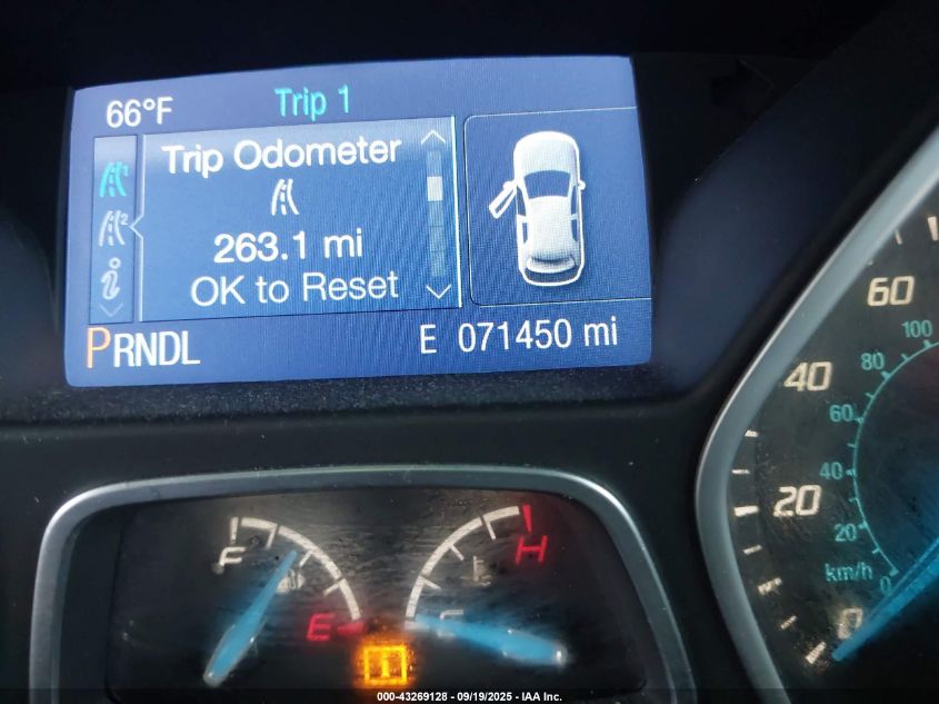 2014 Ford Focus Se VIN: 1FADP3F22EL166247 Lot: 43269128