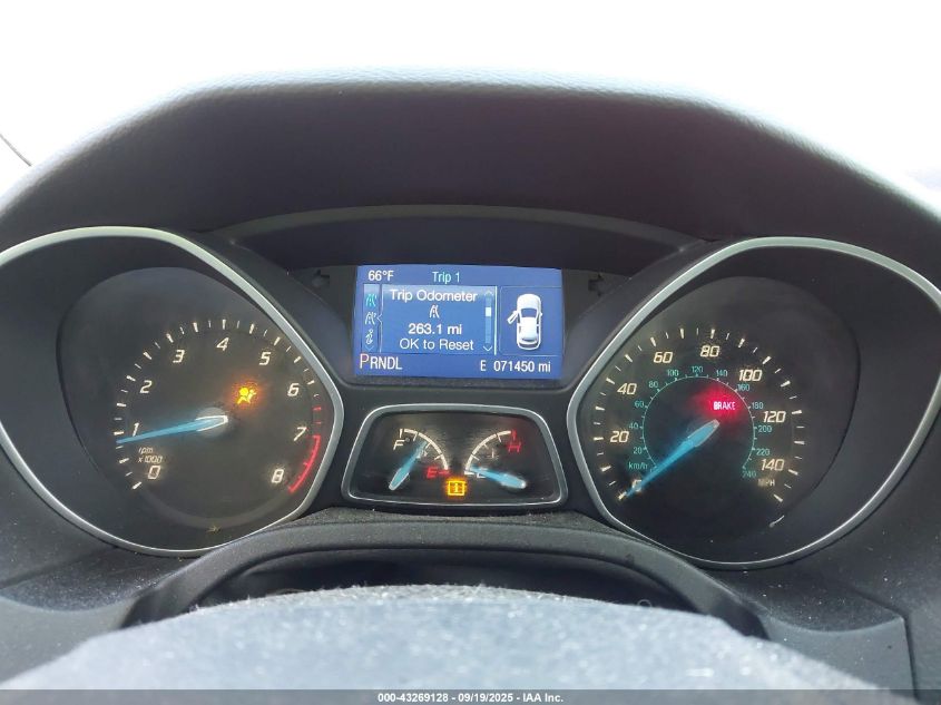 2014 Ford Focus Se VIN: 1FADP3F22EL166247 Lot: 43269128