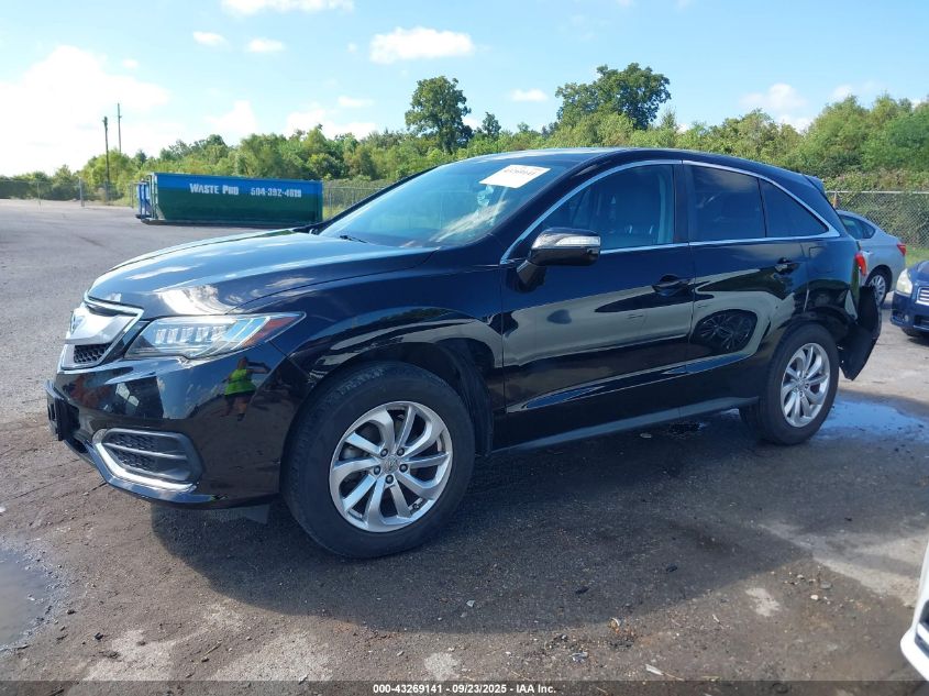 2018 Acura Rdx Acurawatch Plus Package VIN: 5J8TB4H36JL001412 Lot: 43269141