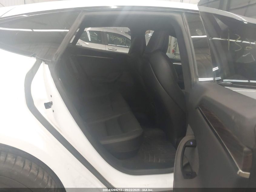 2021 Tesla Model S Long Range Dual Motor All-Wheel Drive VIN: 5YJSA1E5XMF432277 Lot: 43269213