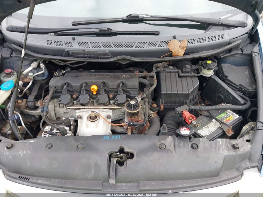 2009 Honda Civic Lx VIN: 2HGFA16529H527113 Lot: 43269233