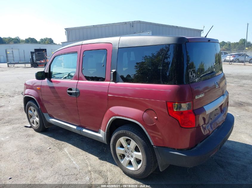 2009 Honda Element Ex VIN: 5J6YH287X9L004118 Lot: 43269231
